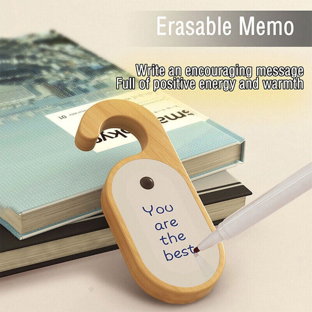 Veilleuse de porte en bois portable avec détecteur de mouvement – مصباح مقبض الباب