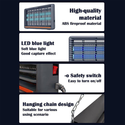 Lampe Anti-Moustiques Électrique 10W Double Tube UV – مصيدة الباعوض تنزوت