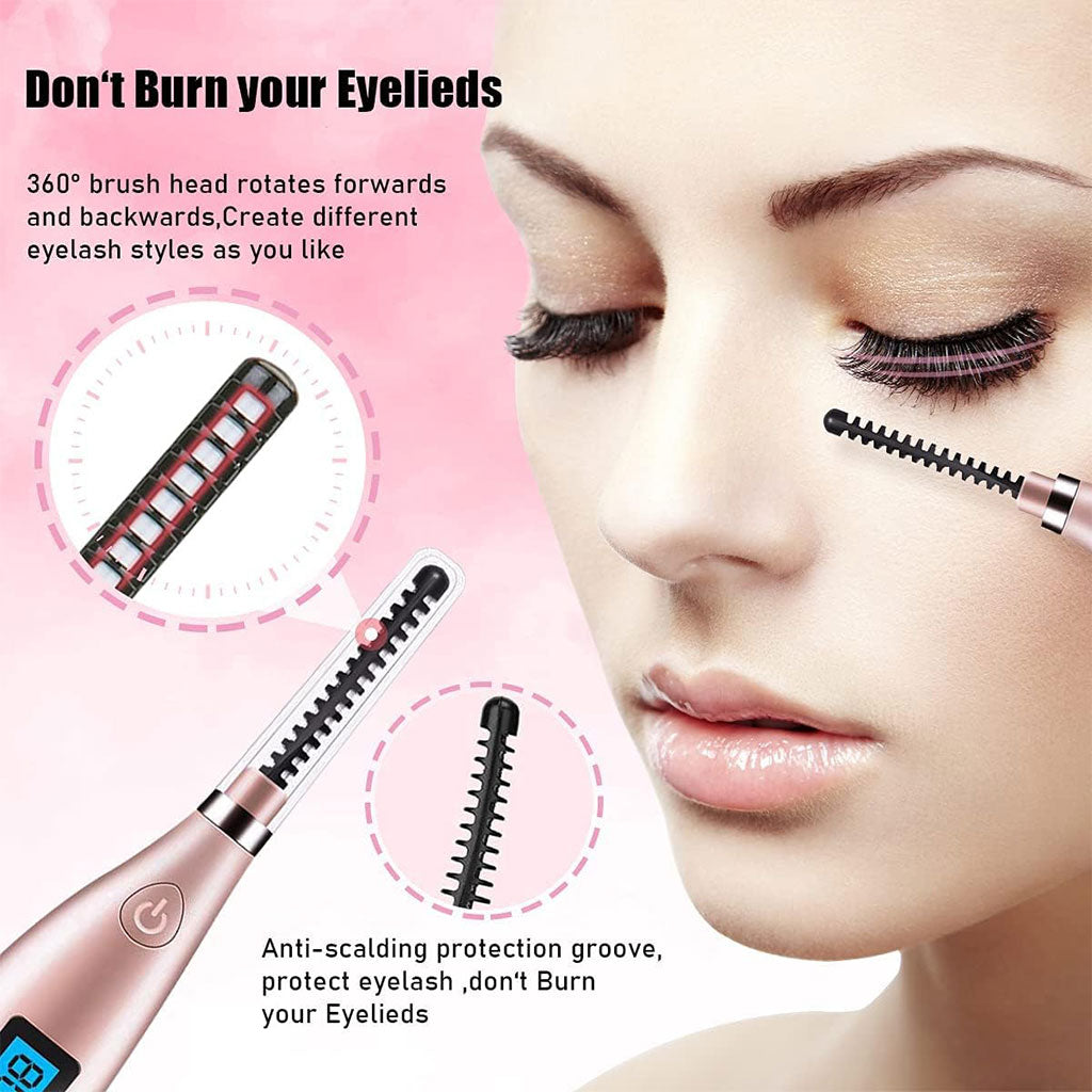 Recourbe Cils Chauffant à 3 Niveaux de Température Réglables – جهاز تكثيف الرموش