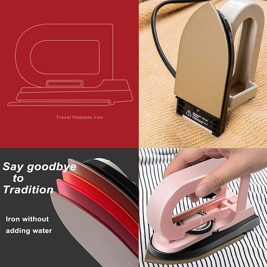 Mini Fer à Repasser Portable avec Température Réglable – مكواة ملابس محمولة