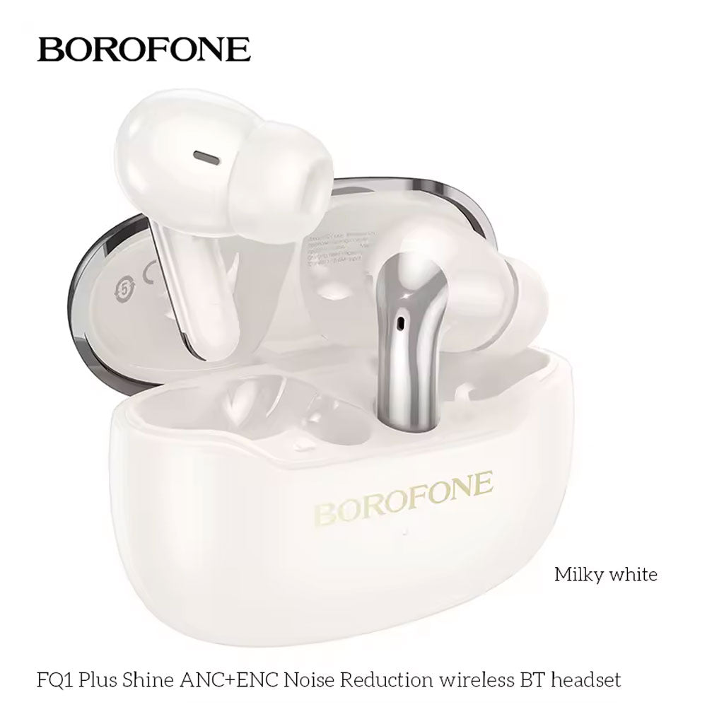 Écouteurs sans fil Bluetooth V5.4 FQ1 Plus ANC BOROFONE – سماعات أذن لاسلكية