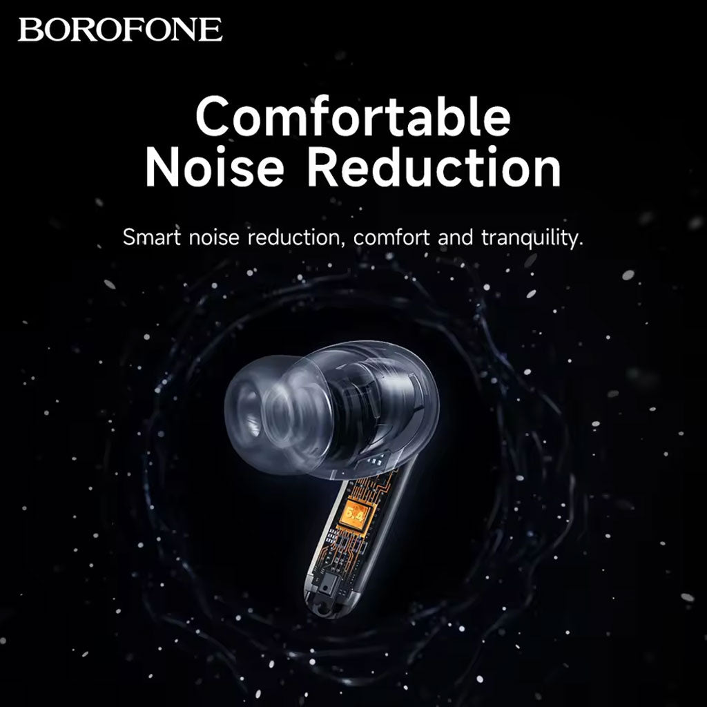 Écouteurs sans fil Bluetooth V5.4 FQ1 Plus ANC BOROFONE – سماعات أذن لاسلكية