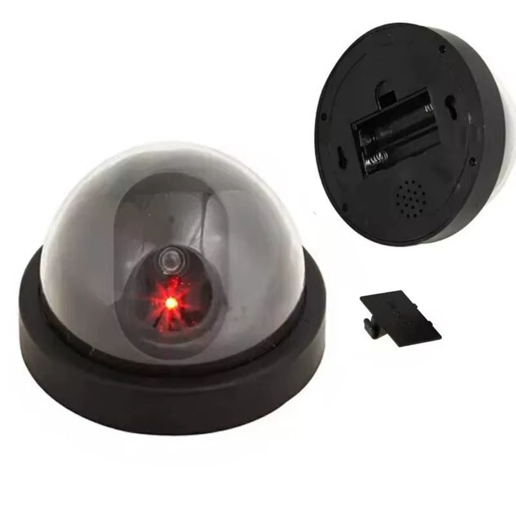 Caméra Factice de Surveillance Dôme avec LED Clignotante – كاميرا مراقبة وهمية مع ضوء