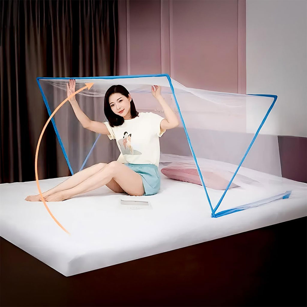 Moustiquaire Pliable Facile à Installer Pour Lit 1 Place – ناموسية لسرير شخص واحد