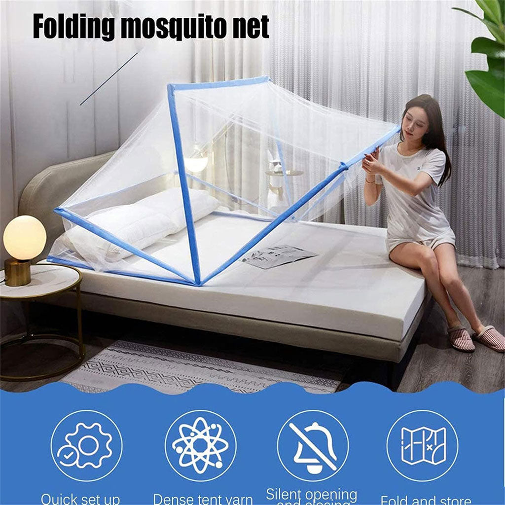 Moustiquaire Pliable Facile à Installer Pour Lit 2 Place – ناموسية لسرير شخصين