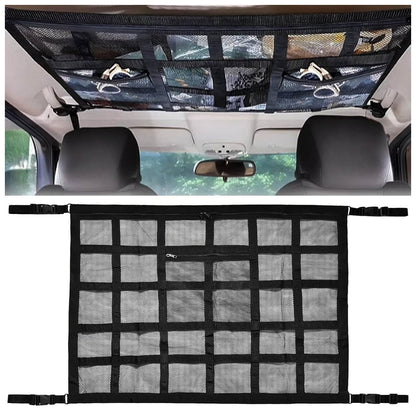 Filet de Rangement pour Toit Voiture Intérieur – منظم أغراض في سقف السيارة