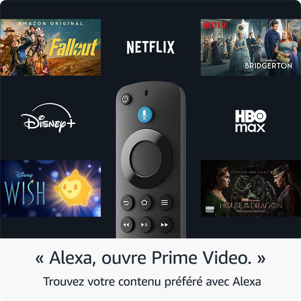 Amazon Fire TV Stick HD (Nouvelle génération) Wifi 5 – جهاز لتحويل التلفاز إلى واجهة ذكية