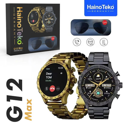 Haino Teko G12 Max Smartwatch avec 2 Bracelets et Lunettes - تنزوت
