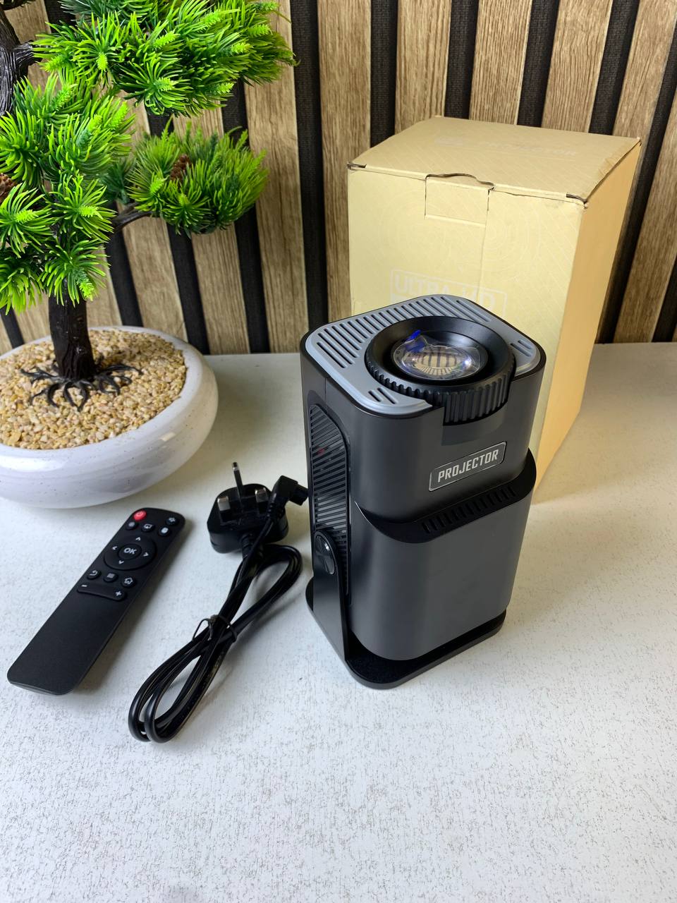 Projecteur portable Full HD HY320 Android 11 WiFi6 et Bluetooth 5.0 - جهاز عرض ذكي - تنزوت