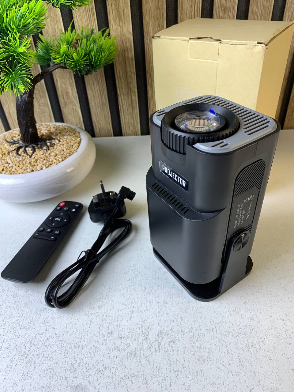 Projecteur portable Full HD HY320 Android 11 WiFi6 et Bluetooth 5.0 - جهاز عرض ذكي - تنزوت