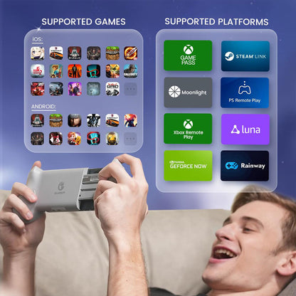 Manette de jeu mobile GameSir G8 Galileo Type-C pour Android et iPhone 15 1 Mois Game Pass Ultimate تنزوت