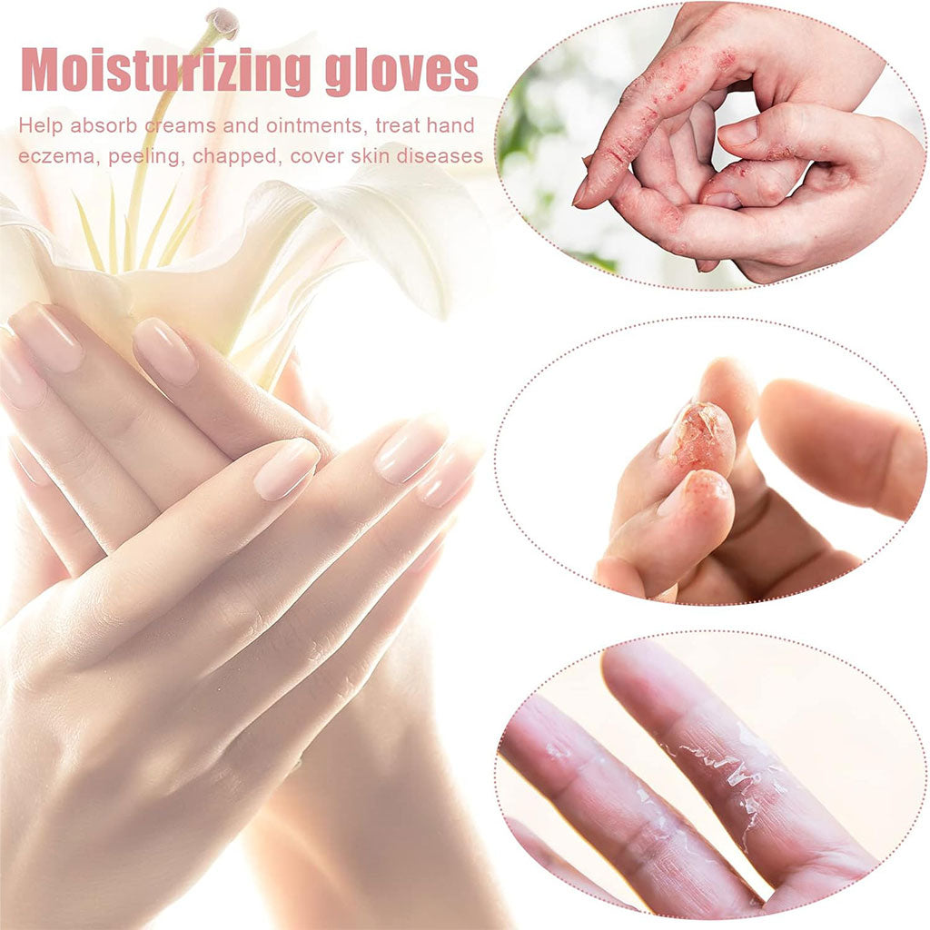 Gants hydratants en coton pour écran tactile