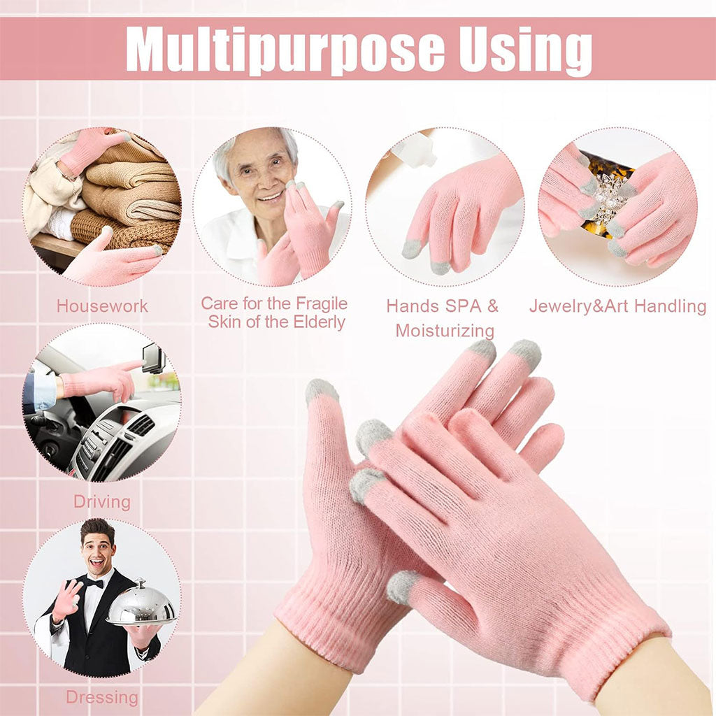 Gants hydratants en coton pour écran tactile