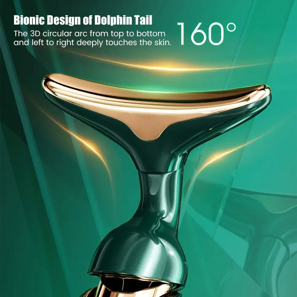 Appareil de levage du visage 3 en 1 Soin des Yeux et du Cou, Anti-Rides – جهاز تدليك الوجه