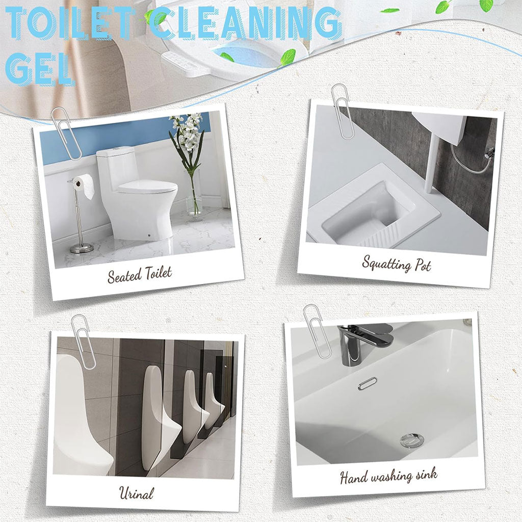 Gel tampons désodorisants pour toilette 3Pcs