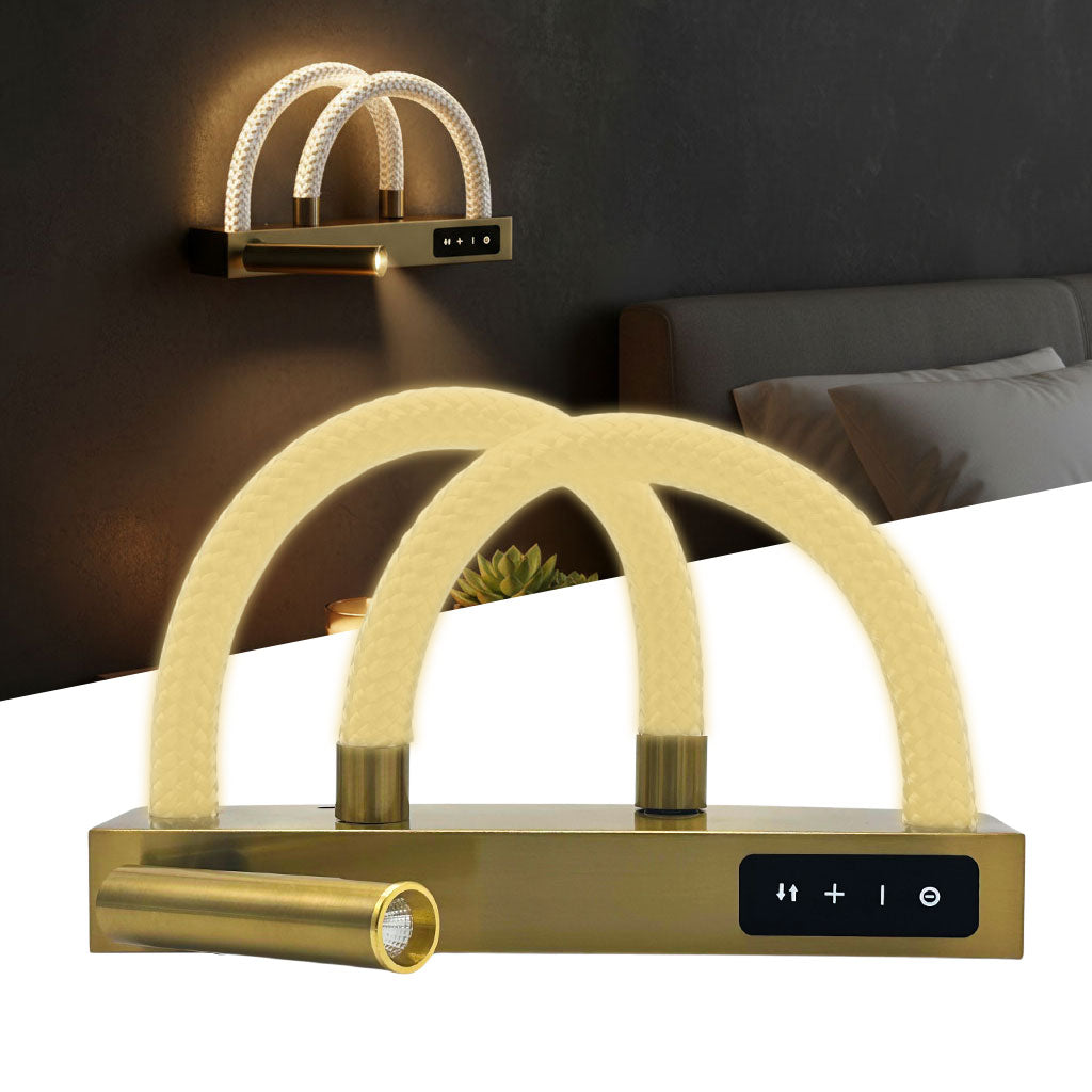 Applique murale moderne à intensité variable avec à 180 dégrée – مصباح غرف النوم