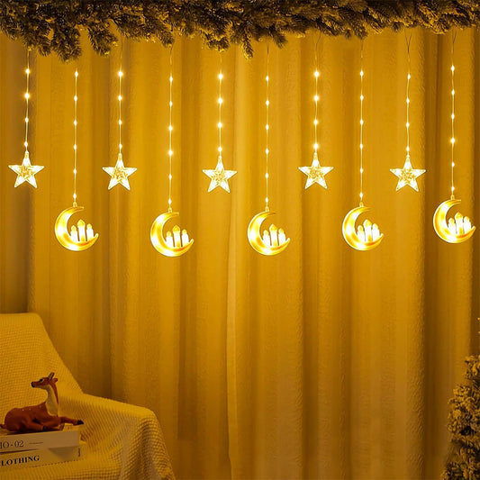 Lumineuse Ramadan Mubarak 3m – سلسلة أضواء رمضان مبارك