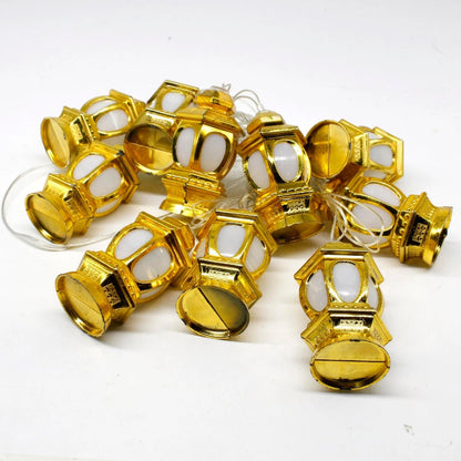 Guirlande lumineuse ampoules en forme de tour 10 pièces
