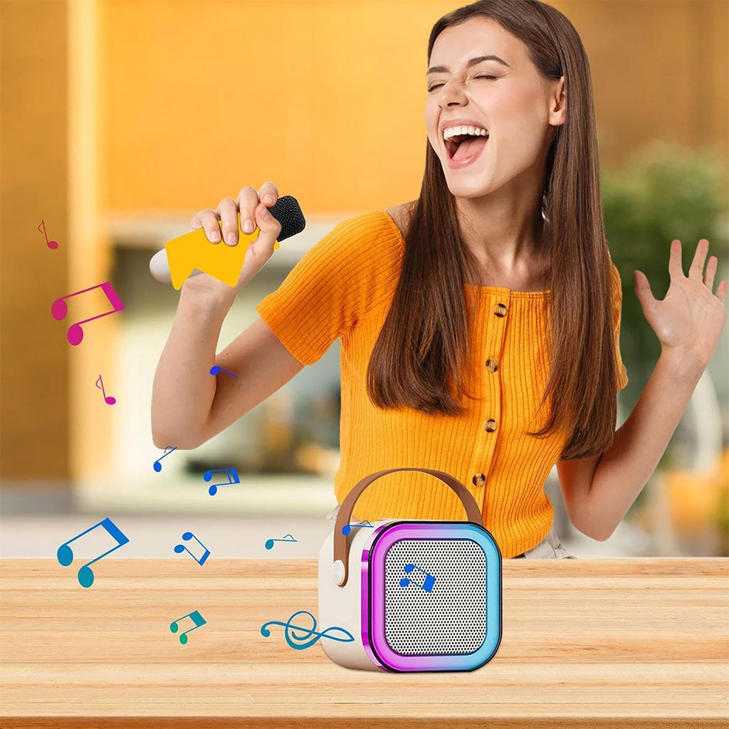 Pack Smart Watch et Haut Parleur Karaoké avec deux microphone – عرض خاص مكبر صوت كاريوكي مع ساعة ذكية