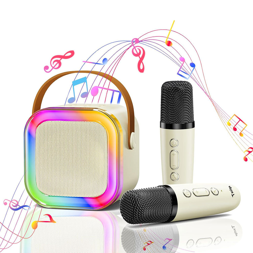 Pack Smart Watch et Haut Parleur Karaoké avec deux microphone – عرض خاص مكبر صوت كاريوكي مع ساعة ذكية
