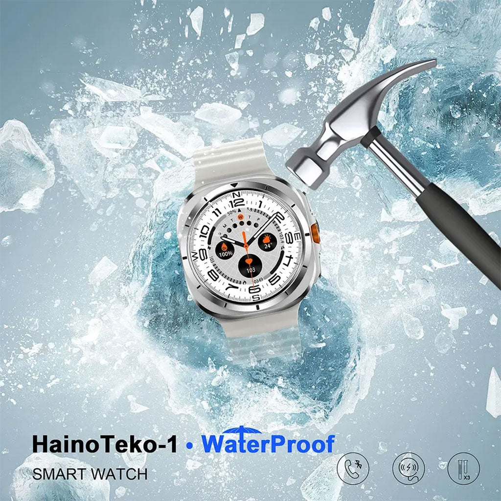 Smart Watch Haino Teko-1 Écran Amoled avec 3 Bracelets intégré – ساعة ذكية أصلية