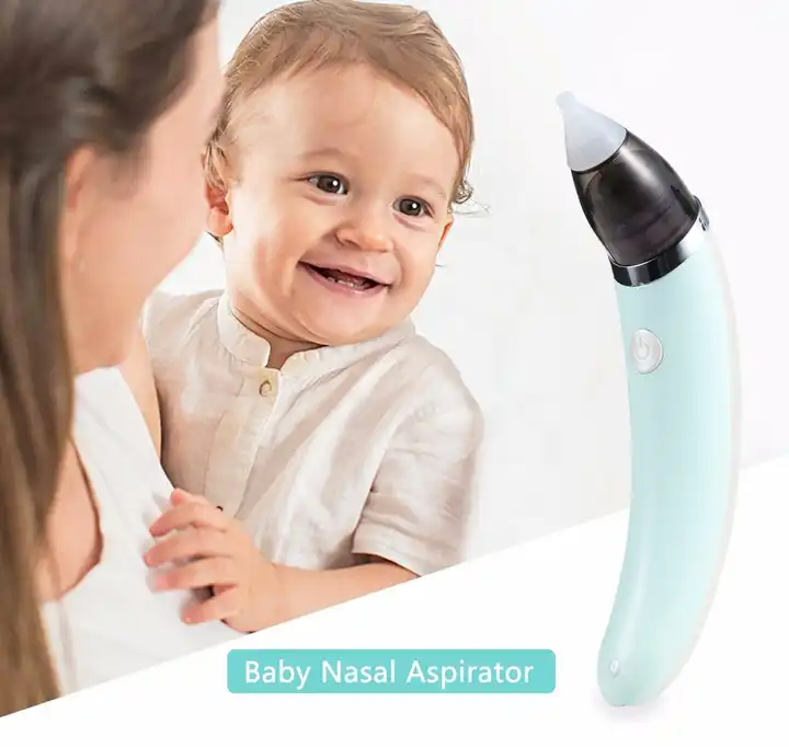 Mouche Nez, Aspirateur nasal électrique pour bébé 2 Tailles D'embouts - شفاطة الأنف الكهربائية للطفل