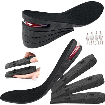 Semelles Rehaussantes 4 Couches Réglables Unisexe – نعل لزيادة الطول بـ 4 طبقات قابلة للتعديل