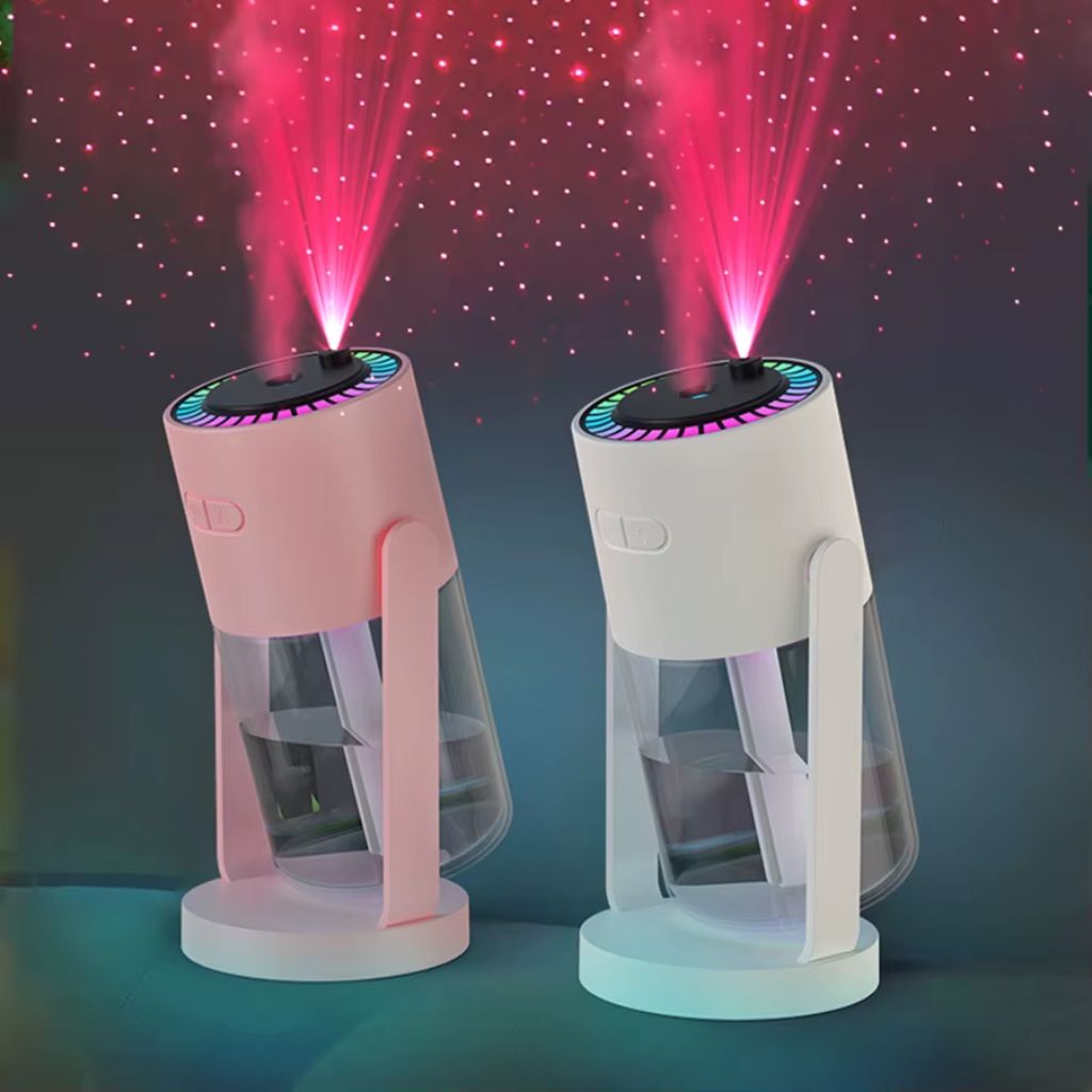 3en1 Humidificateur avec Projecteur d'Étoiles Galaxie – مرطب جو مع عارض نجوم