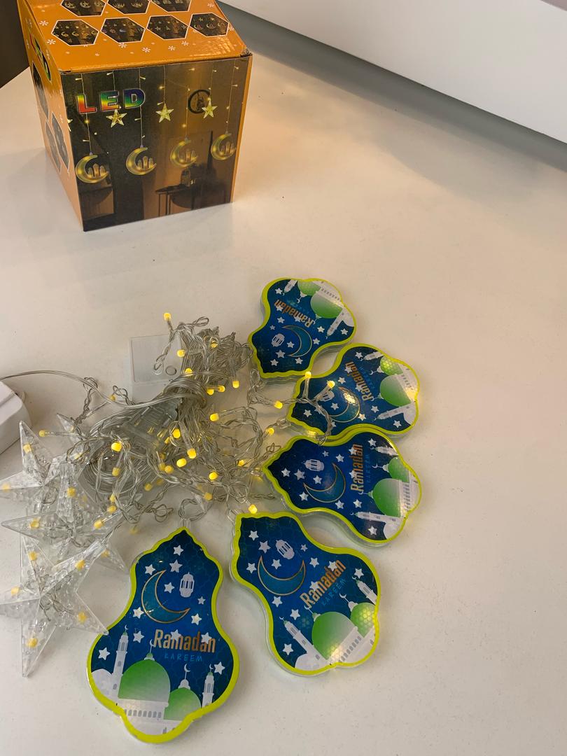 Guirlande Lumineuse Ramadan Kareem 3m 10pcs – سلسلة مصابيح رمضان