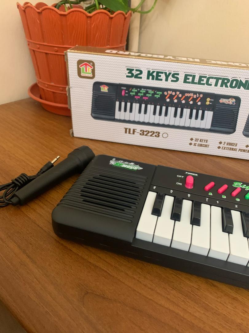 Clavier Électronique 32 Touches Sunshine avec Microphone – بيانو إلكتروني للأطفال
