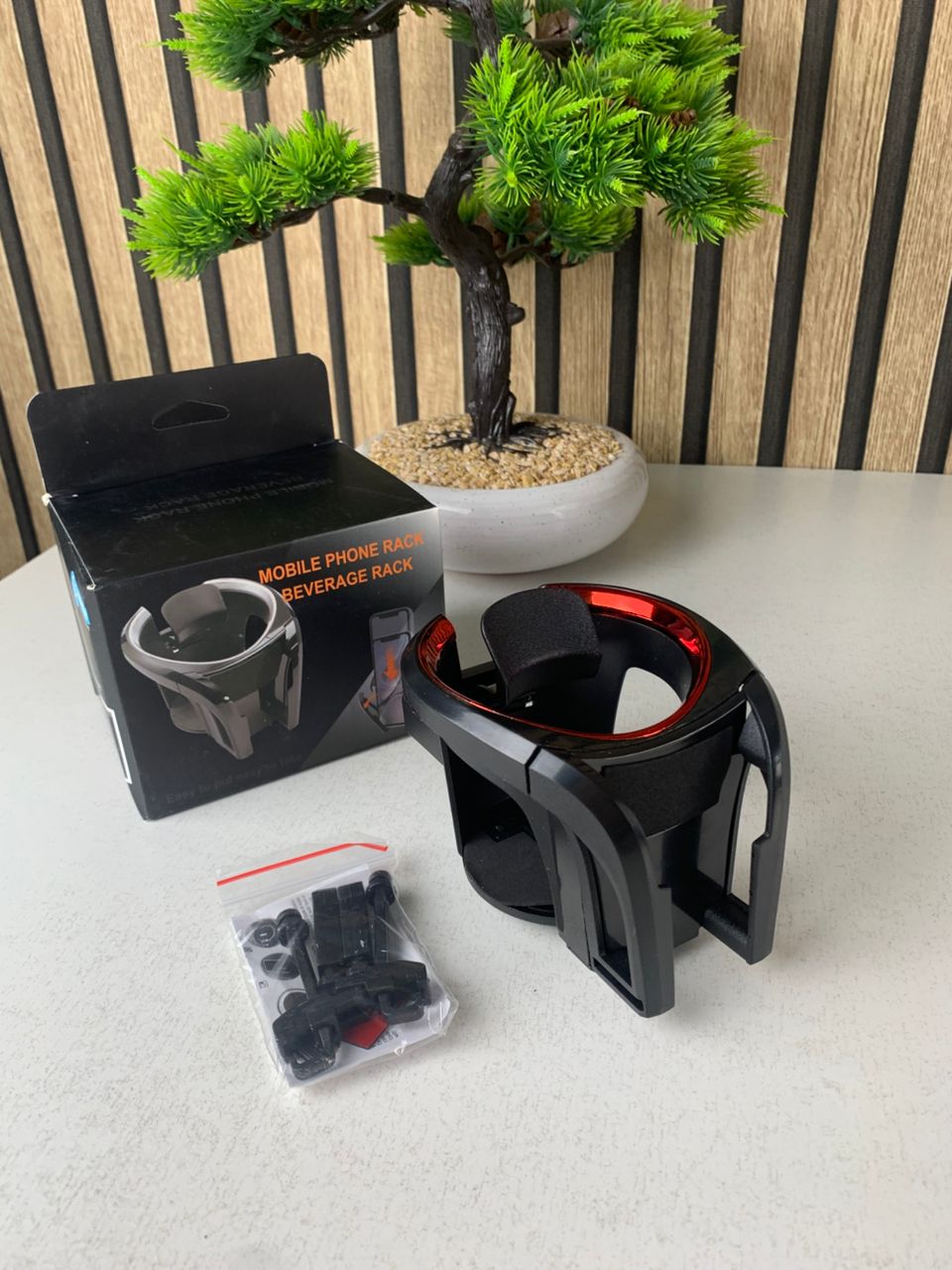 Porte-gobelet et support téléphone multifonction 2 en 1 pour voiture – حامل هواتف ومشروبات في السيارة