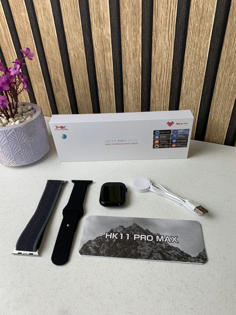 HK11 PRO MAX GEN2 Smart Watch 46mm avec Deepseek Ai – ساعة ذكية بخاصة الذكاء الإصطناعي