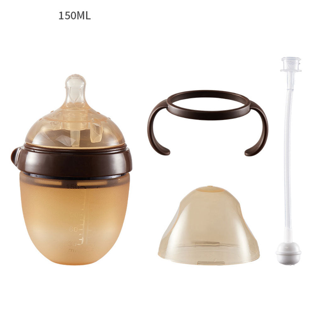 Ensemble pour bébé nouveau-né 6Pcs biberons en silicone sans BPA – طقم أدوات رضيع من السيليكون