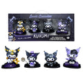 Ensemble Figurines 4pcs Collectible Kuromi – طقم مجسمات كورومي