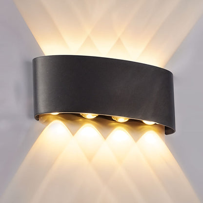 Applique Murale LED 8W D’Éclairage Extérieur 4 Lampes en PP تنزوت