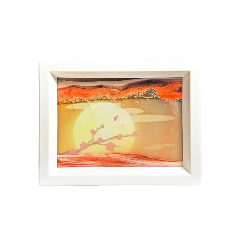 Tableau de Sable en Mouvement et miroir 3D – لوحة رملية ثلاثية الأبعاد مع مراة متحركة