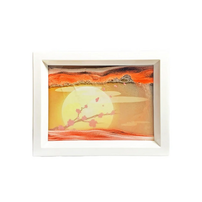 Tableau de Sable en Mouvement et miroir 3D – لوحة رملية ثلاثية الأبعاد مع مراة متحركة