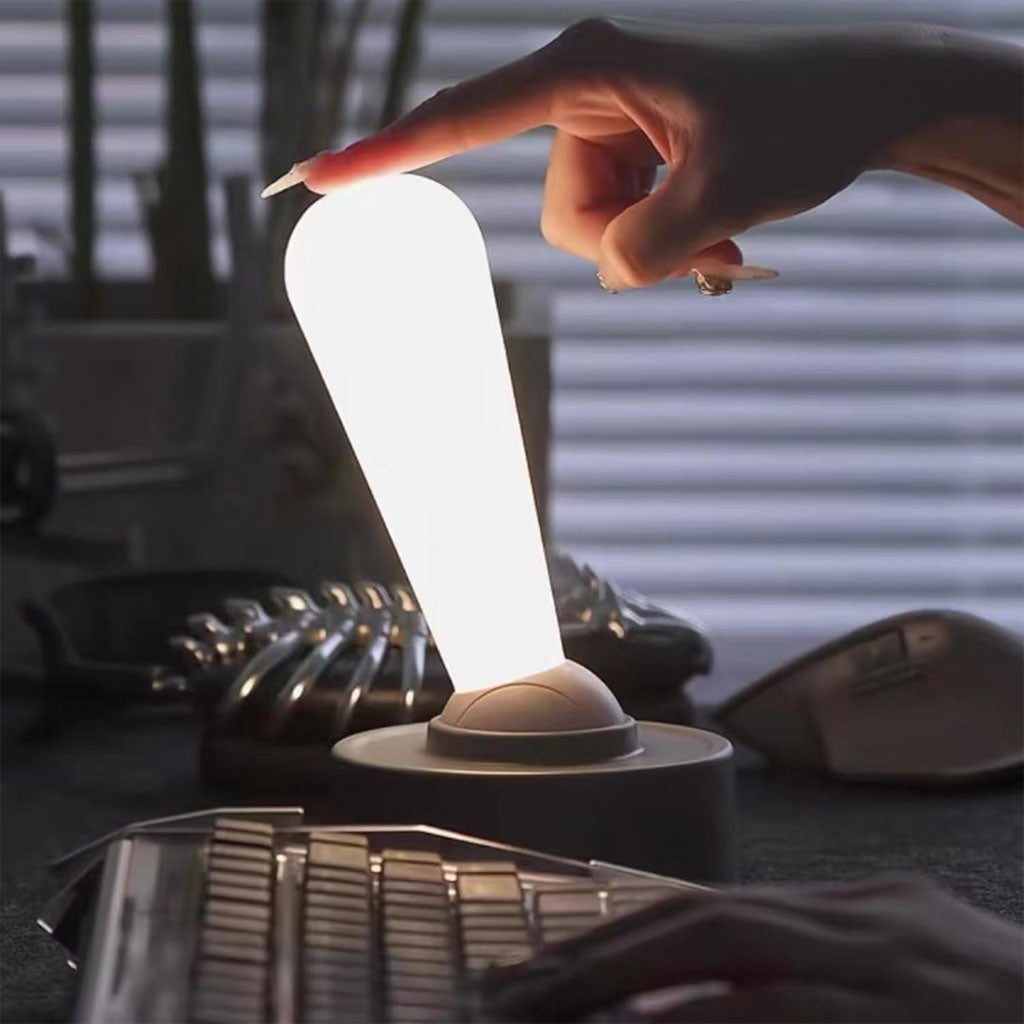 Veilleuse LED à Levier avec Interrupteur à bascule Rechargeable – مصباح غرف نوم قابل للشحن