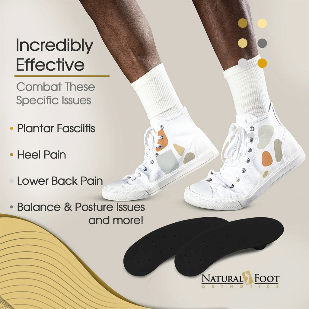 Natural Foot Orthotics Inserts pour fasciite plantaire – أفرشة أحذية للأقدام المسطحة