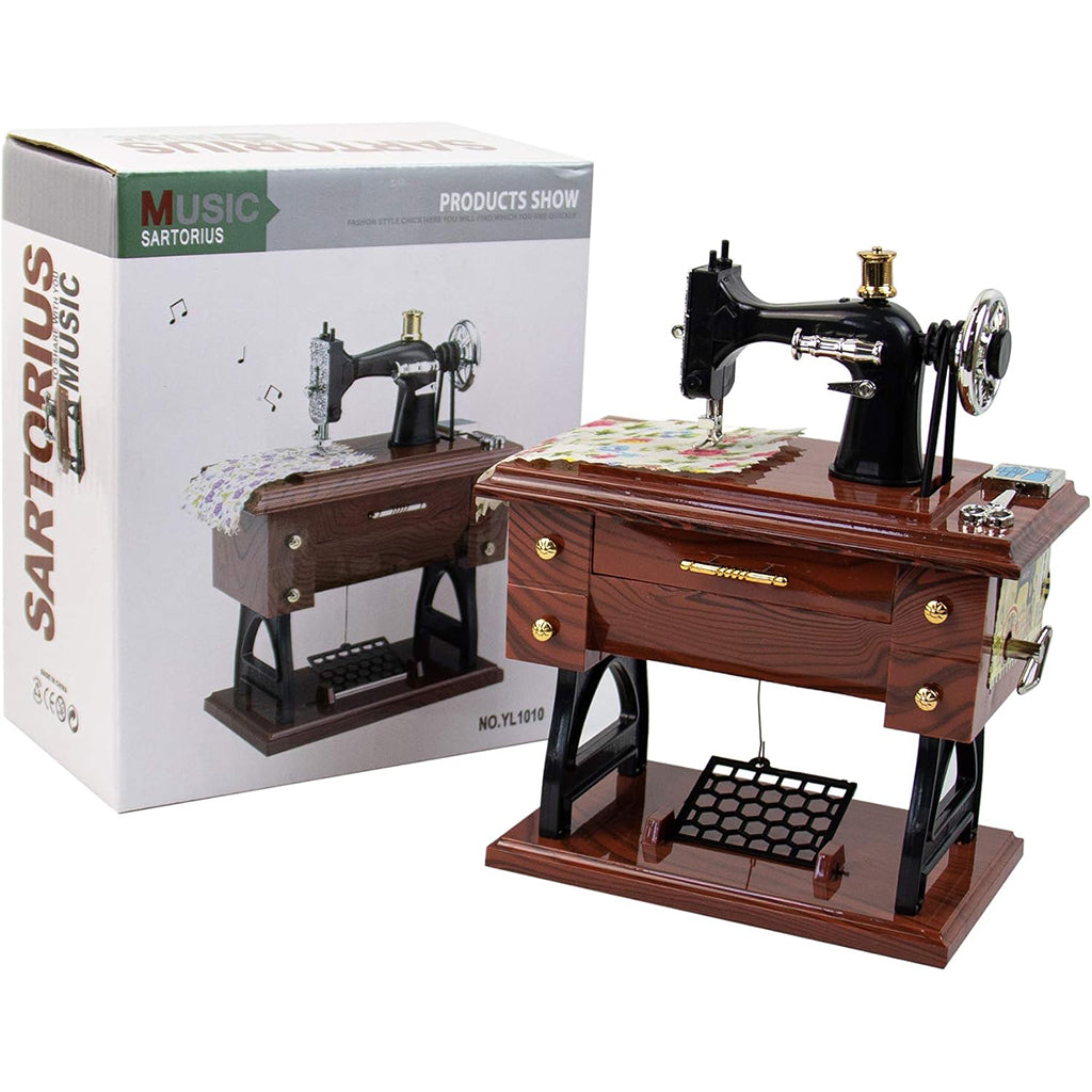 Boîte à Musique Miniature Machine à Coudre – ماكينة خياطة موسيقية