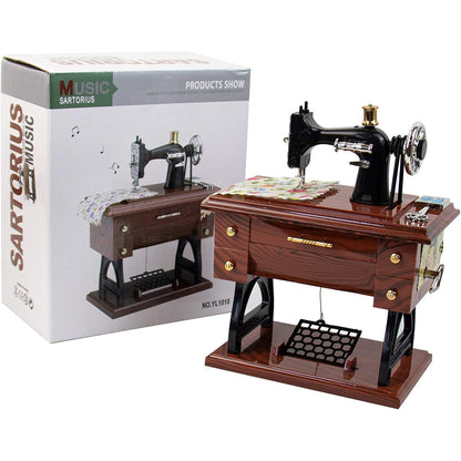Boîte à Musique Miniature Machine à Coudre – ماكينة خياطة موسيقية