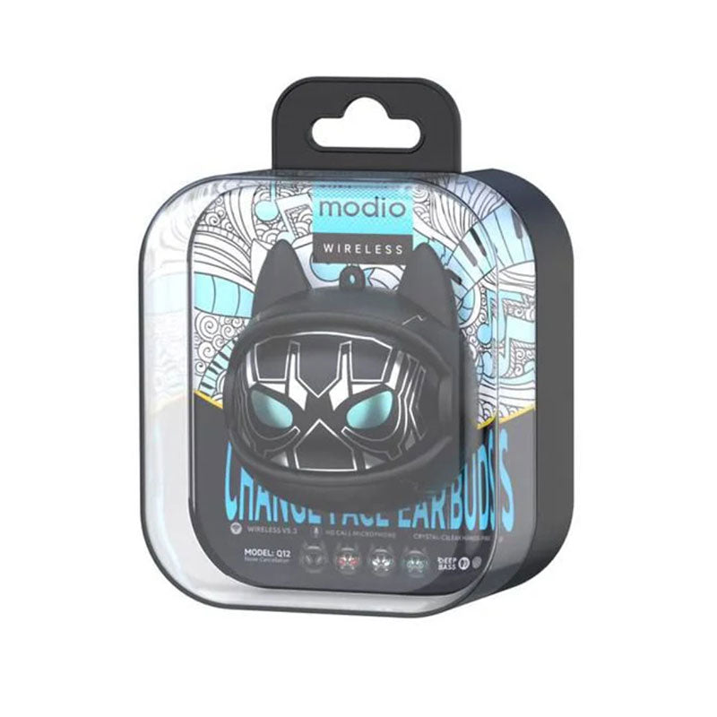 Écouteurs sans fil Modio Q12 BT5.3 avec design personnalisable et coques interchangeables – سماعات لاسلكية جودة أصلية