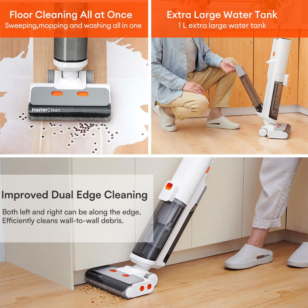 Multismart Aspirateur balai système de nettoyage humide et sec 12en1 avec réservoir d’eau et de poussière – مكنسة كهربائية منزلية