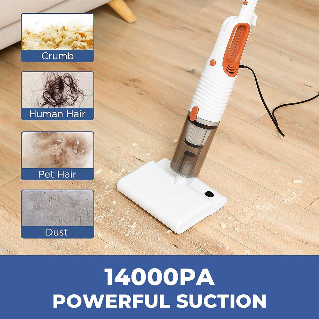 Multismart Aspirateur balai système de nettoyage humide et sec 12en1 avec réservoir d’eau et de poussière – مكنسة كهربائية منزلية