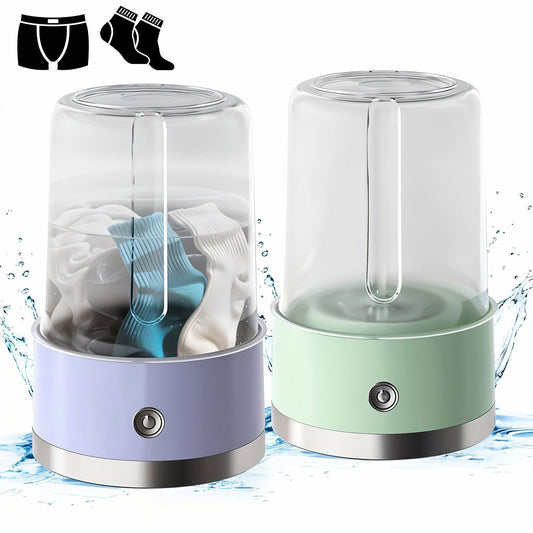 Mini-machine à laver portable rechargeable pour sous-vêtements – غسالة ملابس داخلية محمولة تنزوت