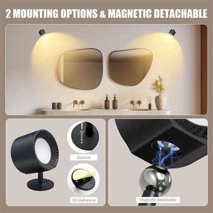 PACK X3 Applique murale Double Tète avec 3 températures de couleur et 3 niveaux