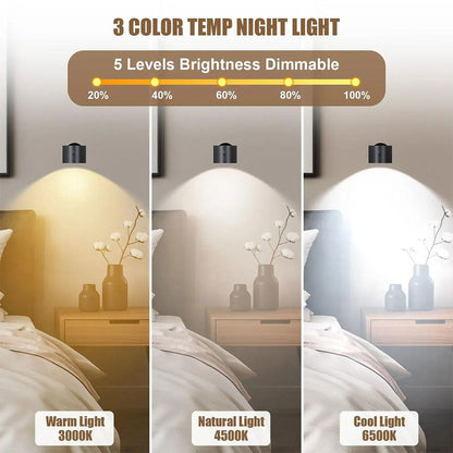 PACK X3 Applique murale Double Tète avec 3 températures de couleur et 3 niveaux