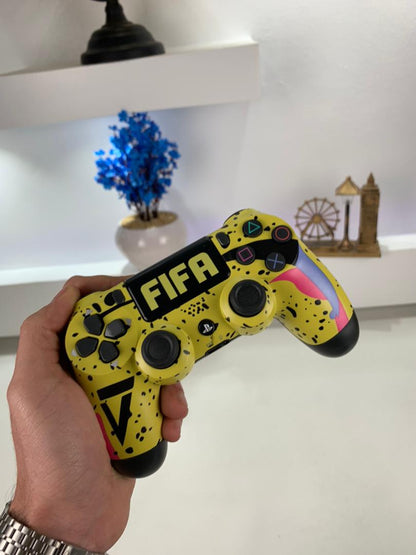 SONY DualShock Manette PS4 Sans Fil, Batterie Rechargeable (High Copy) – Limited Edition FIFA