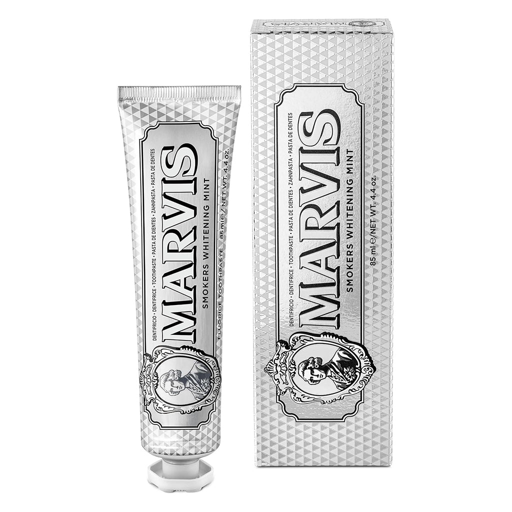 Marvis Dentifrice Blanchissant pour Fu-meurs 85ml Made in Italy – معجون أسنان مارفيس