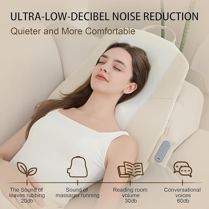 Masseur de dos et de cou sans fil avec avec infrarouge et chaleur – جهاز تدليك إحترافي بخاصية التسخين